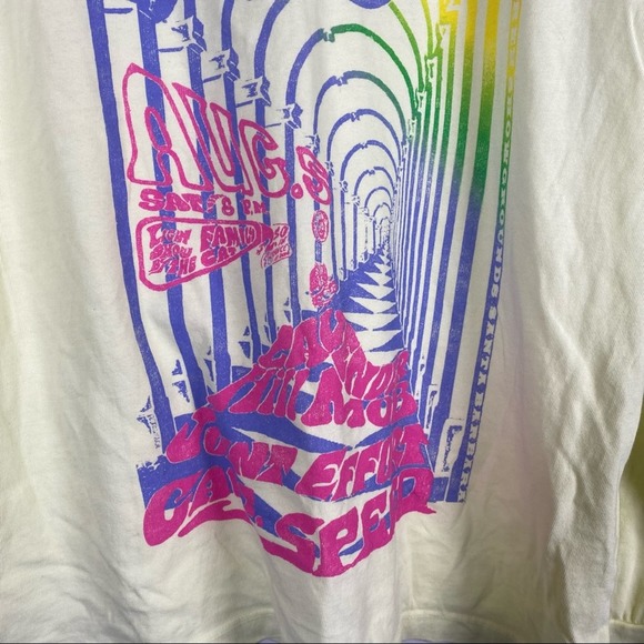 FREE PEOPLE NWOT Daydreamer The Doors 1967 Long Sleeve Oversized Band Tee - Picture 5 of 7